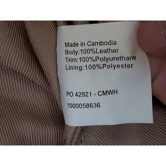 The Sak Ashland Leather Crossbody - Sage Green & Brown Two-Tone - Picture 9 of 9